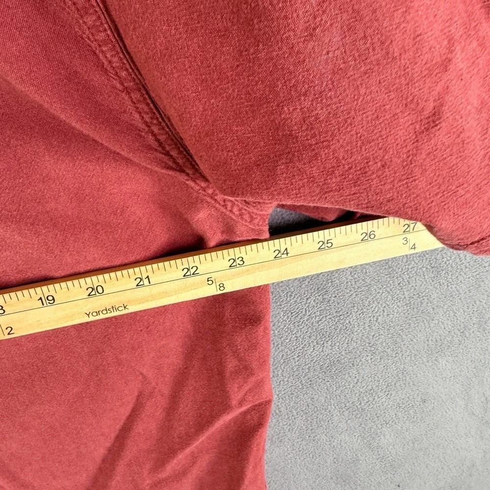2 Carhartt‎ Mens L Button Down Shirts Work Heavy Canvas S09 MDT & S200 DRC Y2K